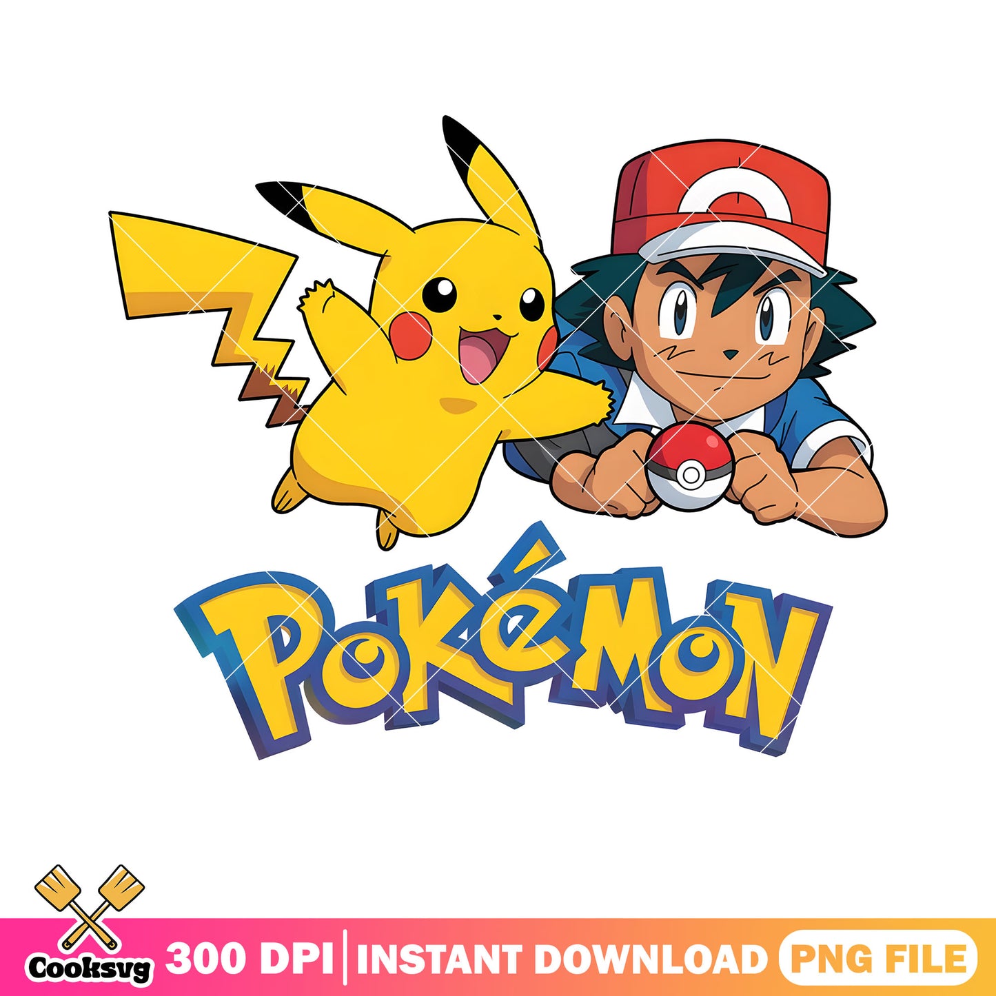 Ash and pokemon poster png, pokemon pikachu png, pokemon​ ash ketchum png