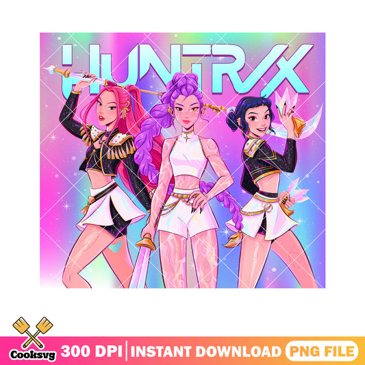Aura weapon huntrix png, huntrix songs png, kpop demon hunters png