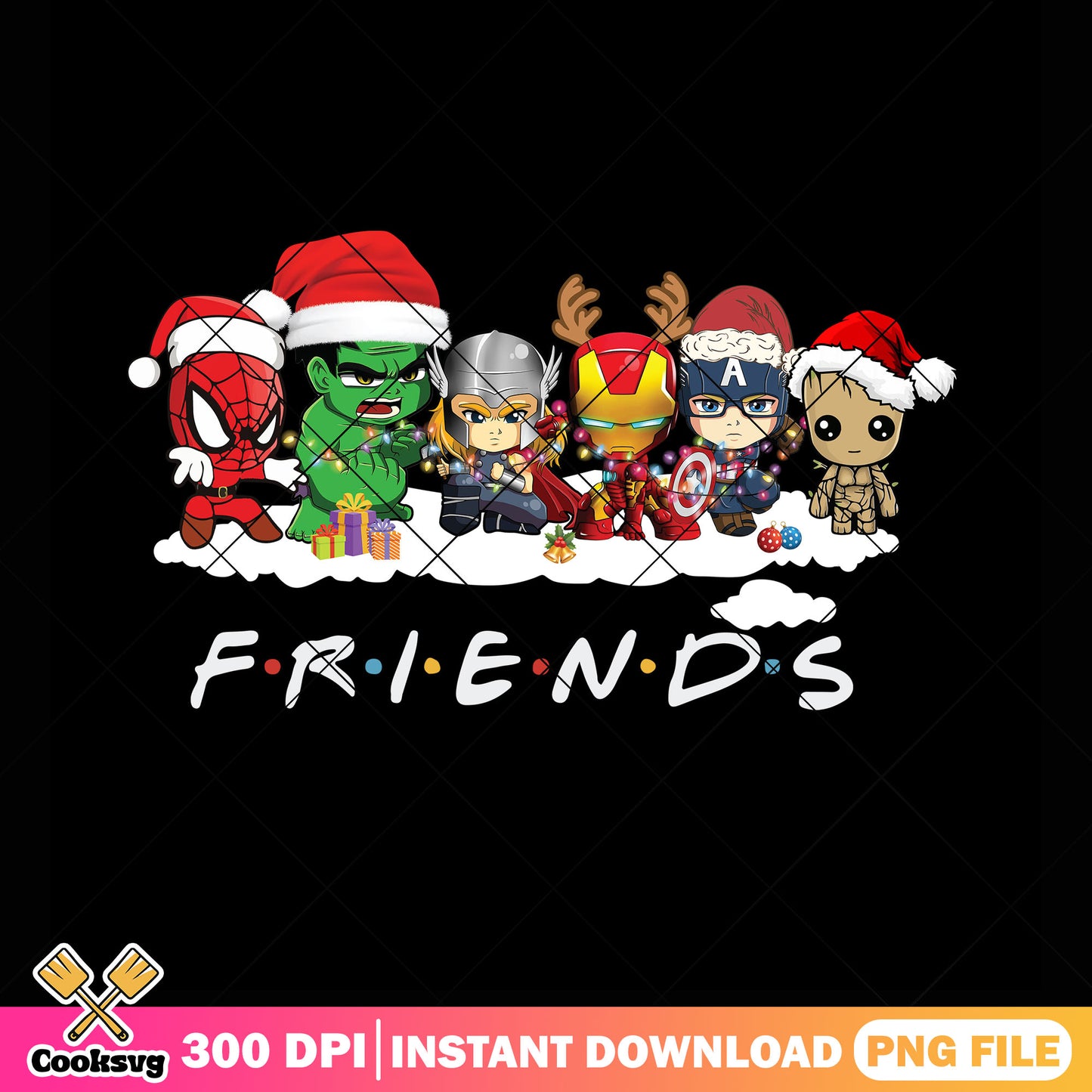 Avengers christmas hero png, super hero png, captain america png