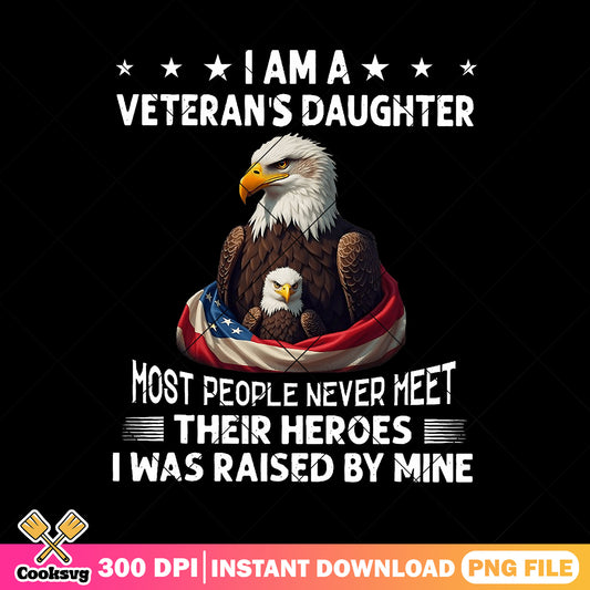 A veteran daughter host people png, military family​ png, father's day png