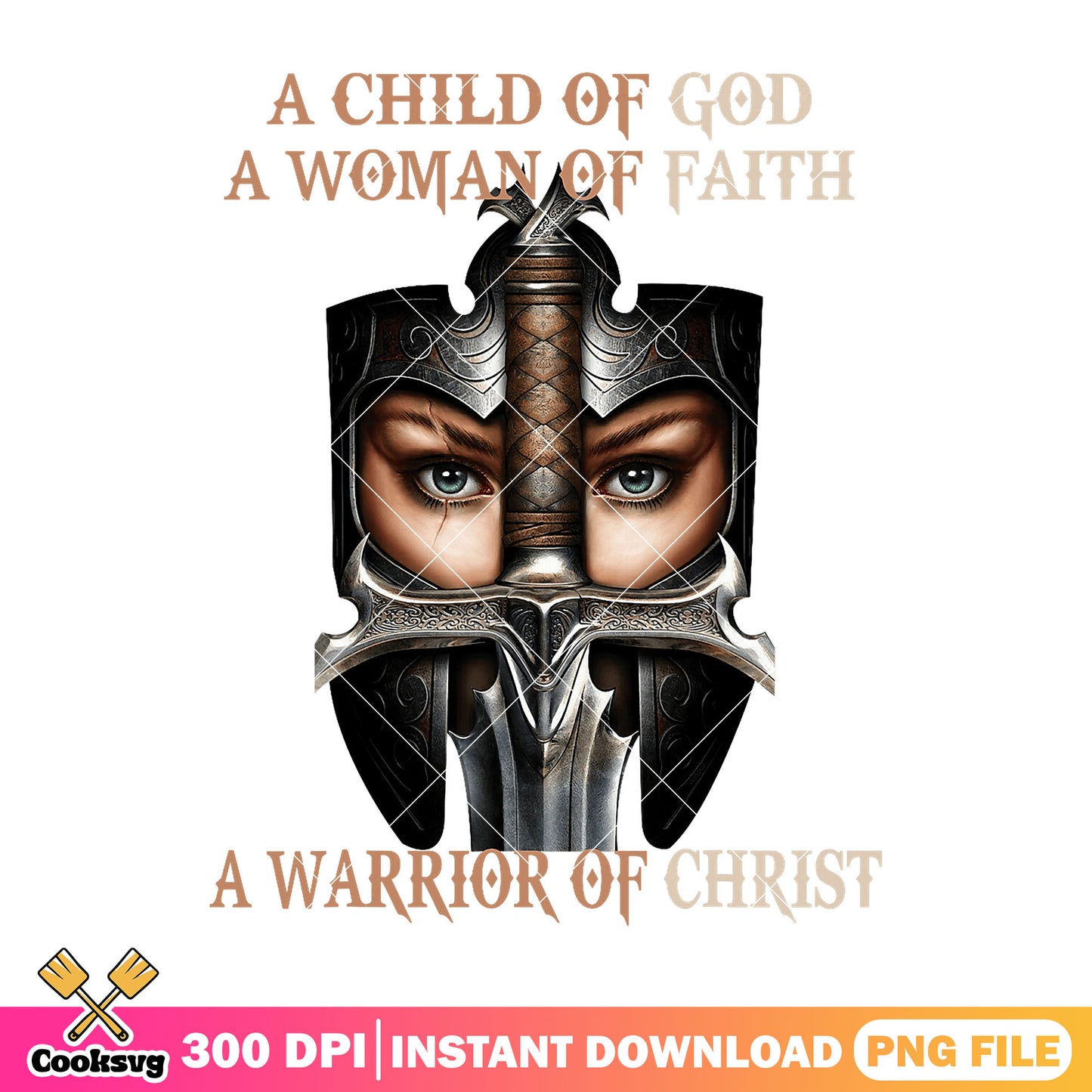 A woman of faith png, warriors of christ png, god faith png