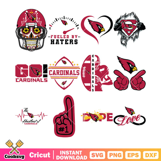 BPM arizona cardinal bundle svg, superman bundle svg, rugby ball bundle svg