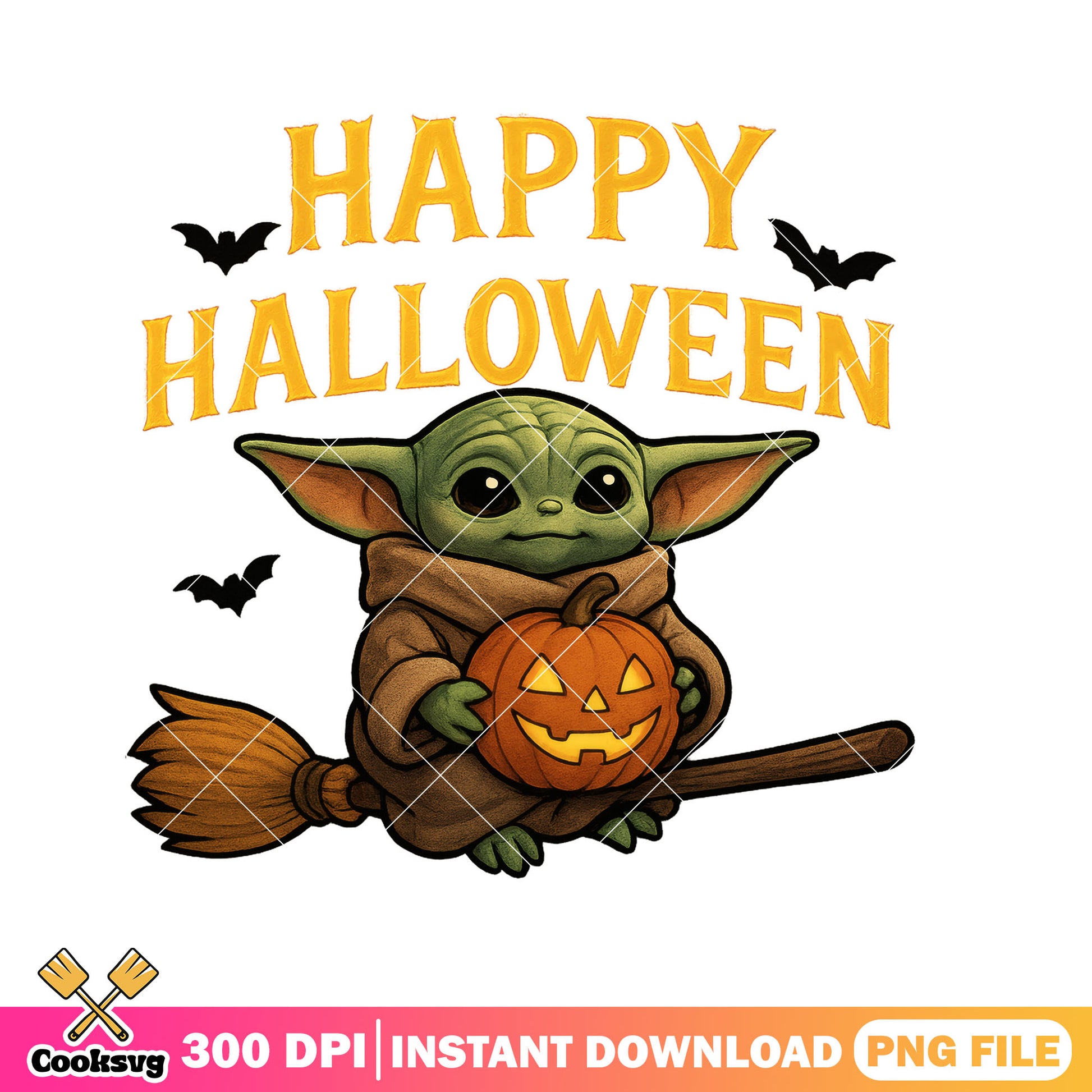 Baby yoda wizard broom png, halloween costumes​ png, baby yoda png