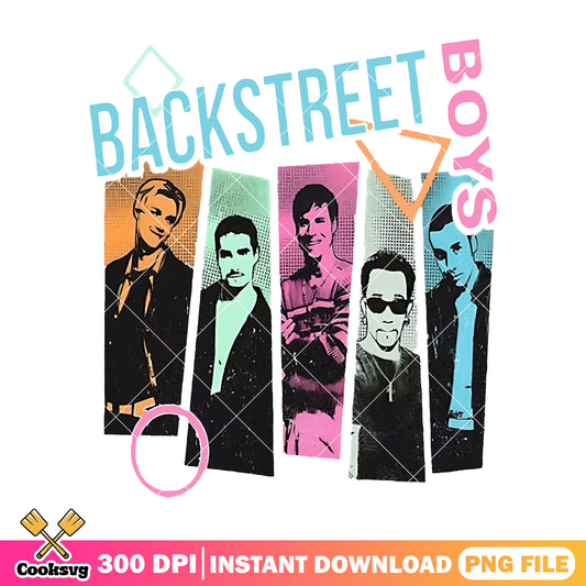 Backstreet boy rock band png, bring memory back png, pop music png