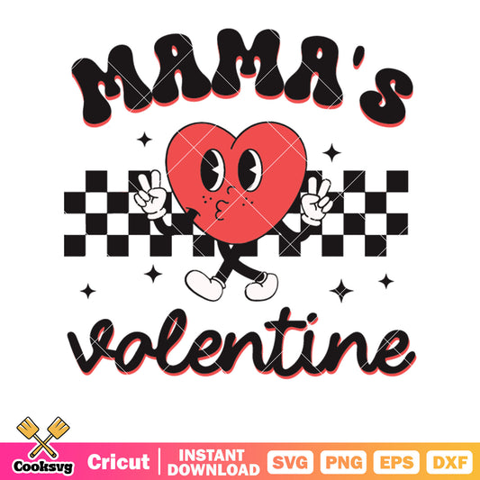 Bad bunny heart mamas valentine svg, bad bunny valentine svg