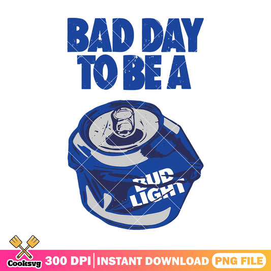 Bad day to be beer png, america beer png, bud light png