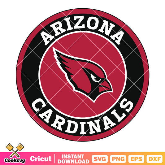 Badge arizona cardinal svg, nfc west svg, national football leauge svg