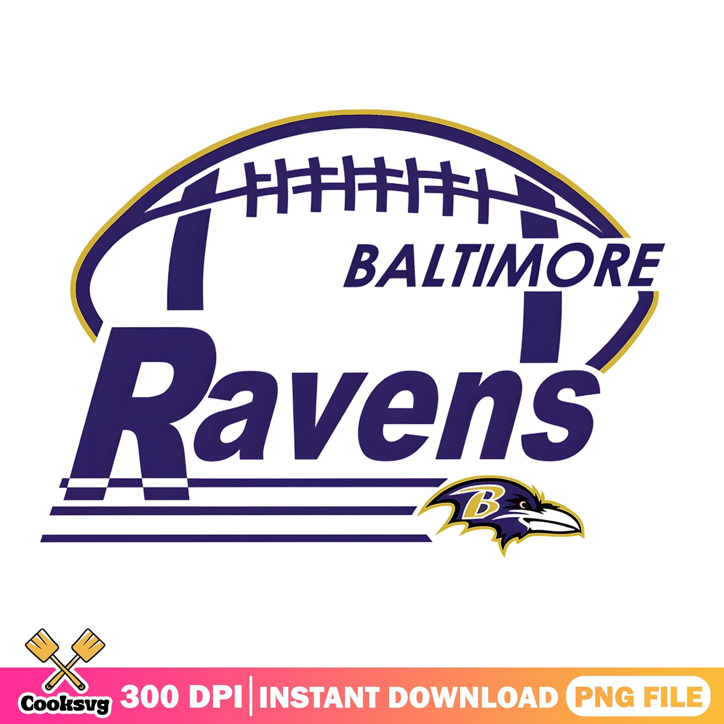 Baltimore Ravens Football PNG, NFL Team Logo PNG, Ravens PNG