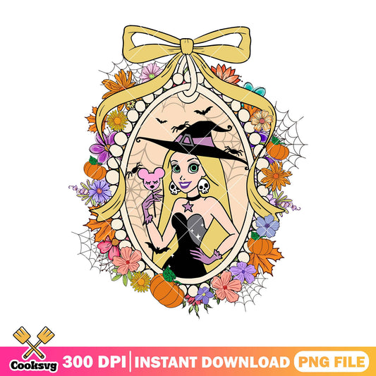 Barbie cosplay witch design png, barbie cute png, barbie halloween png
