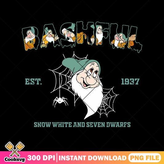 Bashful est 1937 png, bashful dwarf​ png, disney movies png