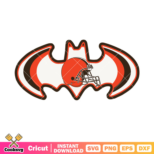 Batman clevelannd browns svg, cleveland​ svg, cleveland browns svg