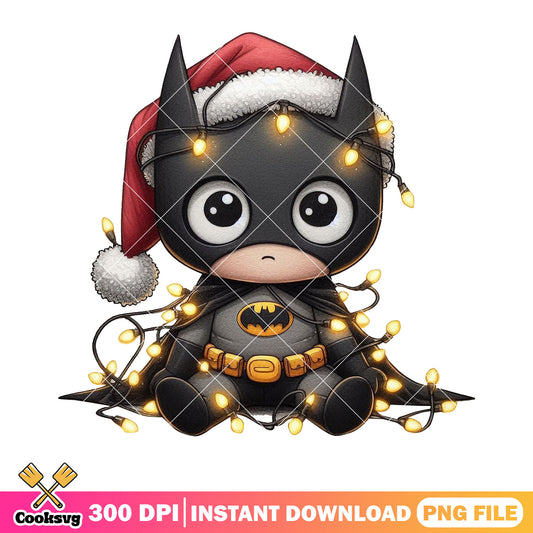 Batman yard decoration​ png, batman lights​ png, festival fashion png