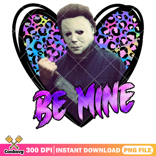 Be Mine Horror Valentine day png, be mine valentine png