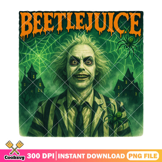 Beetlejuice avatar png, halloween movie png, beetlejuice 1​ png