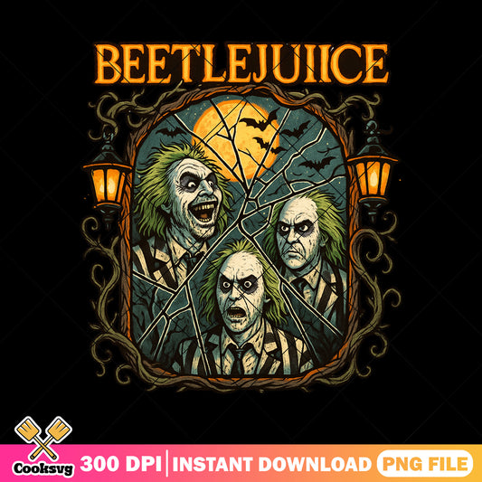 Beetlejuice broken mirror png, beetlejuice 2​ png, halloween movie png