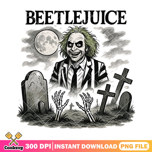 Beetlejuice dead grave png, spirit halloween png, beetlejuice 2 png
