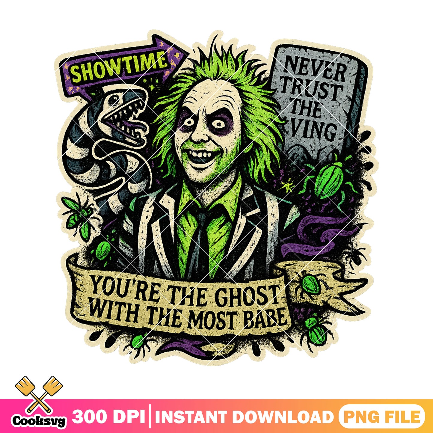 Beetlejuice psychopath png, beetlejuice 2 png, halloween jokes png