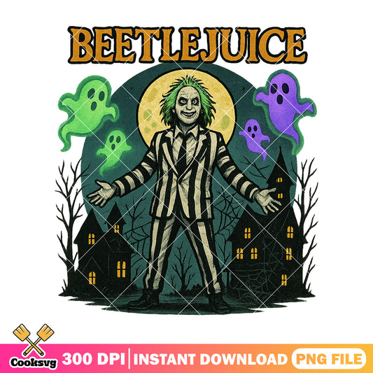 Beetlejuice standing png, beetlejuice 2​ png, halloween movie png