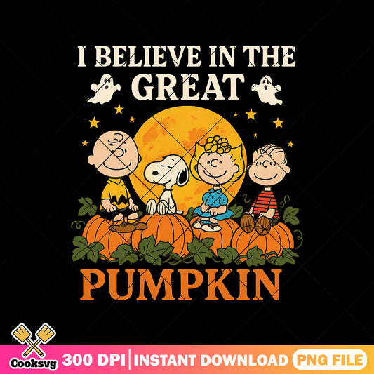Believe great pumpkin png, happy halloween png, snoopy halloween png