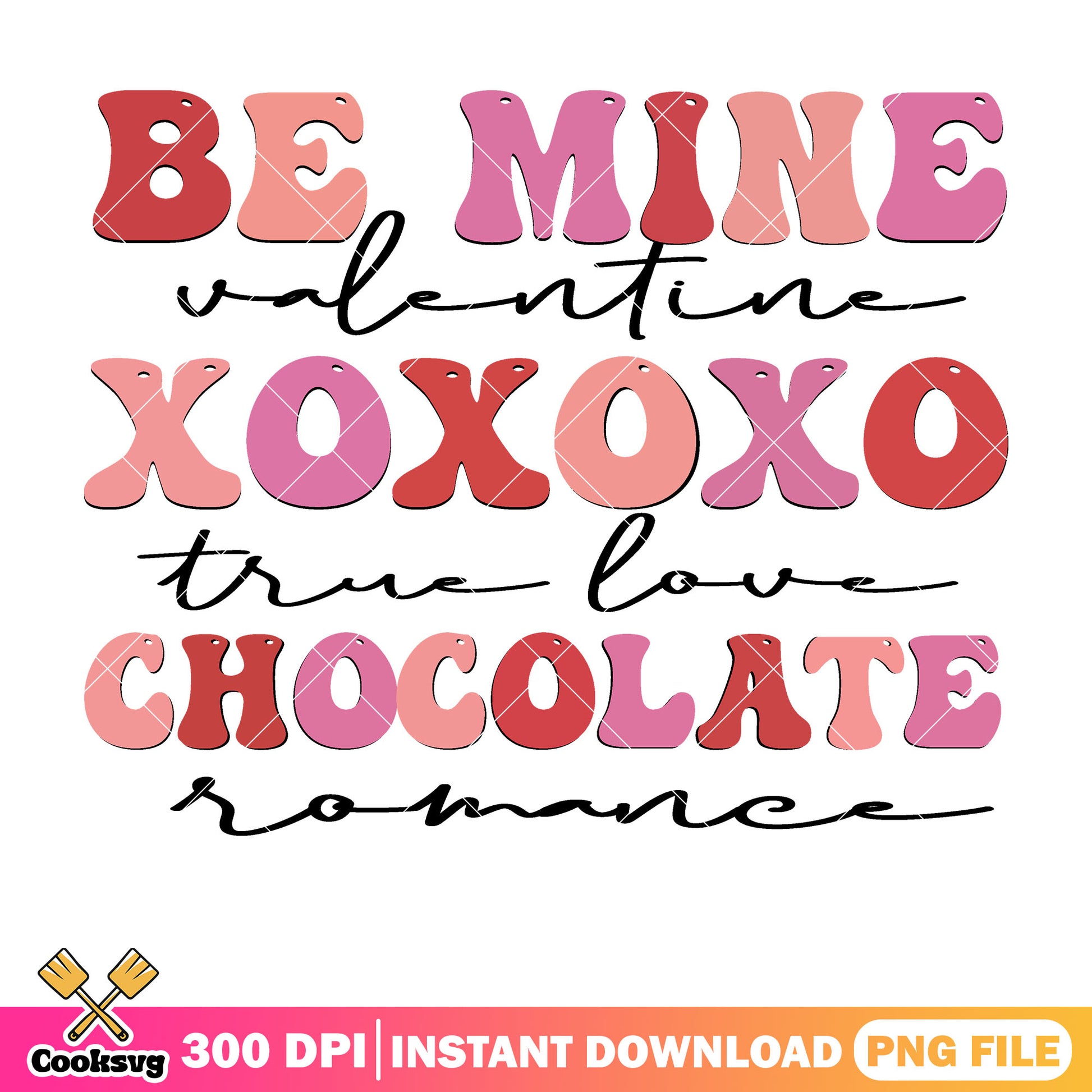 Be mine valentine xoxo true love png, xoxo valentine png