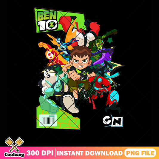 Ben 10 Aliens  png, Ben Tennyson png, cartoon network png