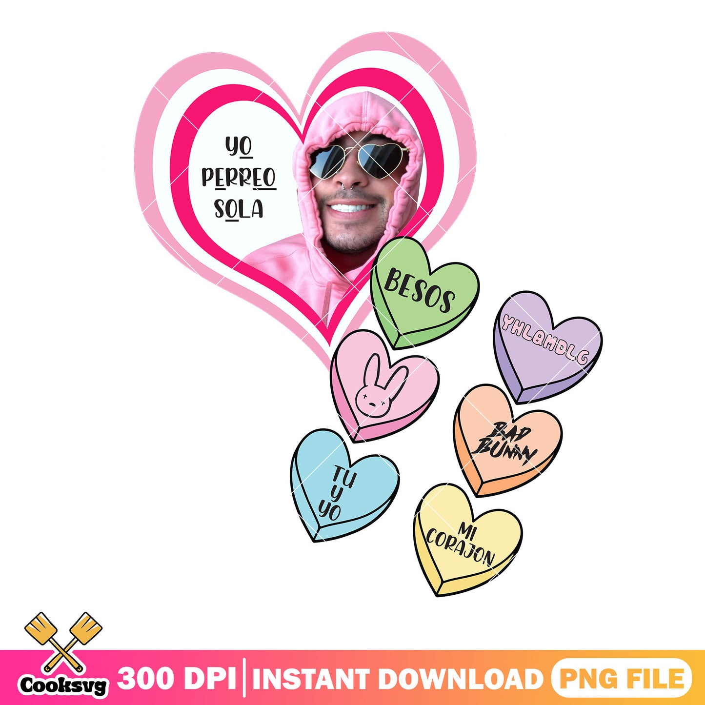 Benito is my valentine bad bunny png, benito bad bunny png