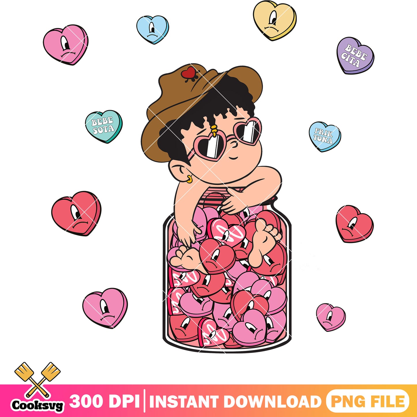 Benito valentine many bad bunny png, bad bunny valentine png