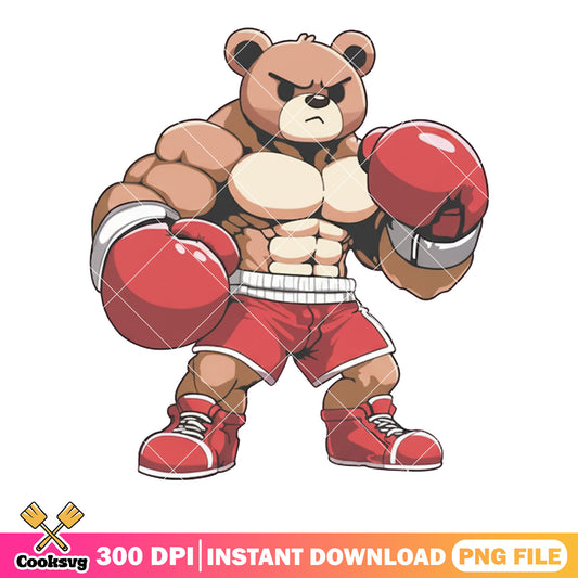 Big bear canelo png, canelo alvarez​​ png, canelo bear​ png