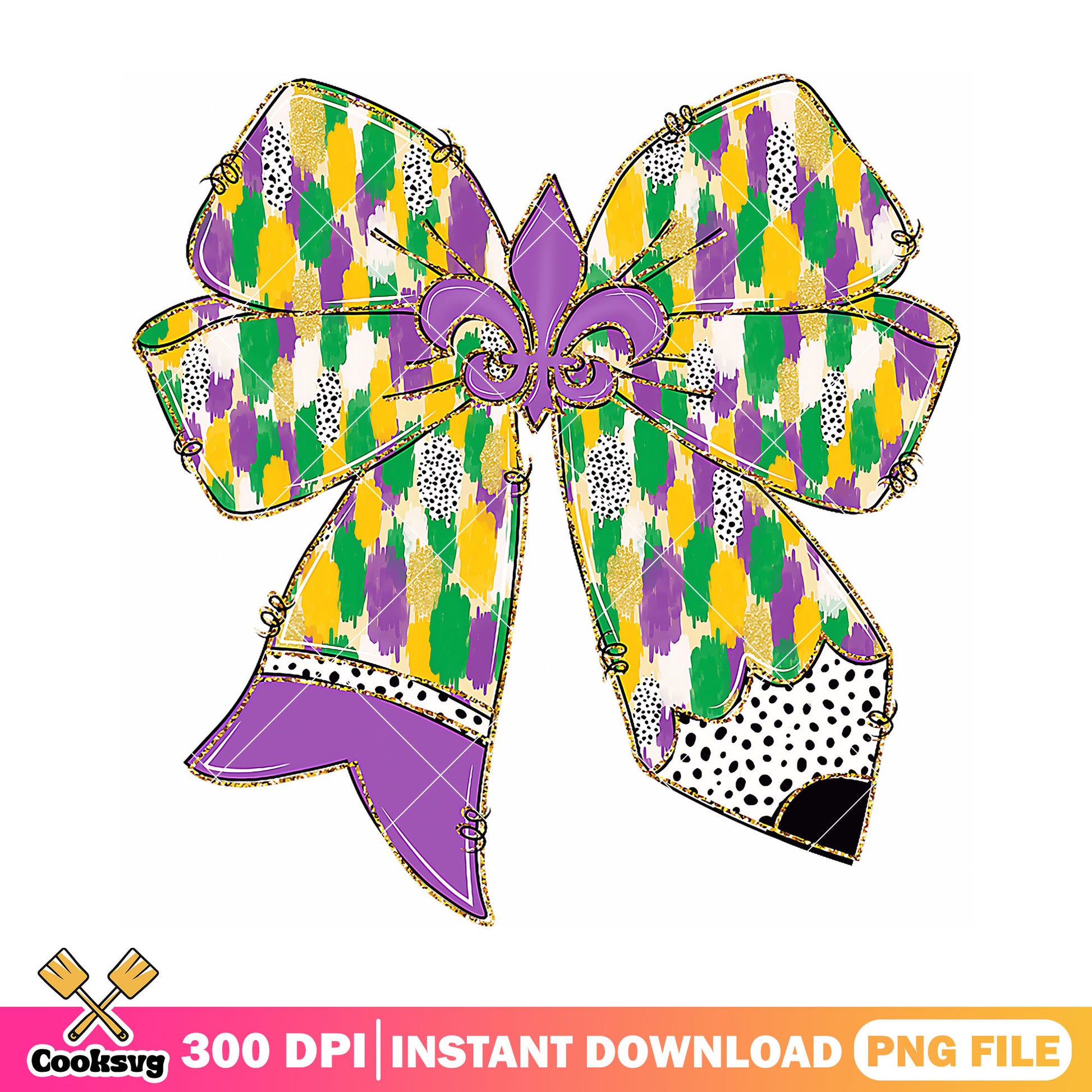 Big bow design png, back to school bow png, bow colors png