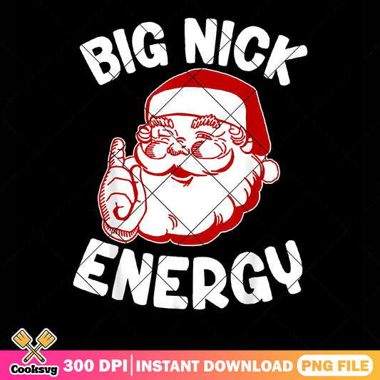Big nick energy png, christmas gìts ​png, santa claus png