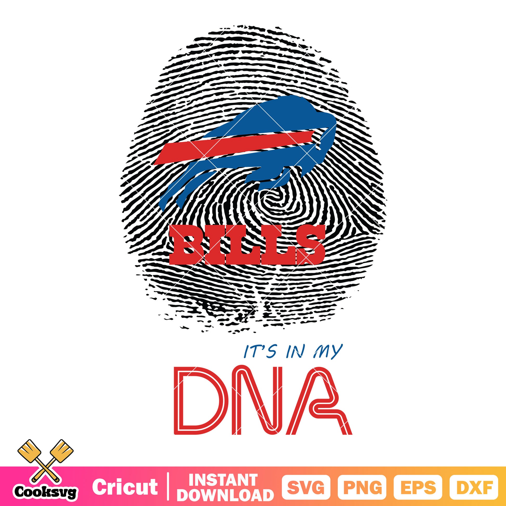 Bills Its my in dna svg, buffalo bills​ svg, super bowl svg