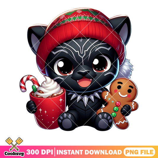 Black panther card​ png, black panther inflatable​ png, festival png