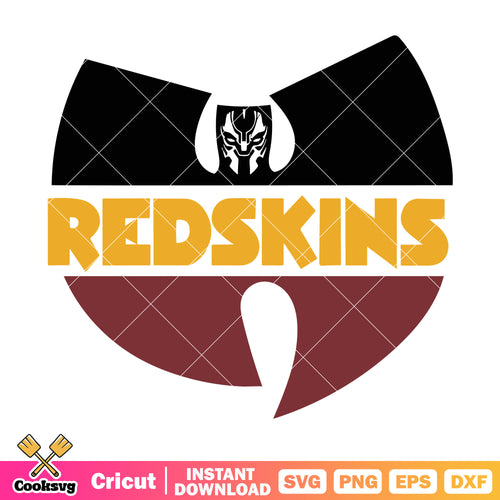 Black panther redskins svg, nfl teams svg, boston redskins svg