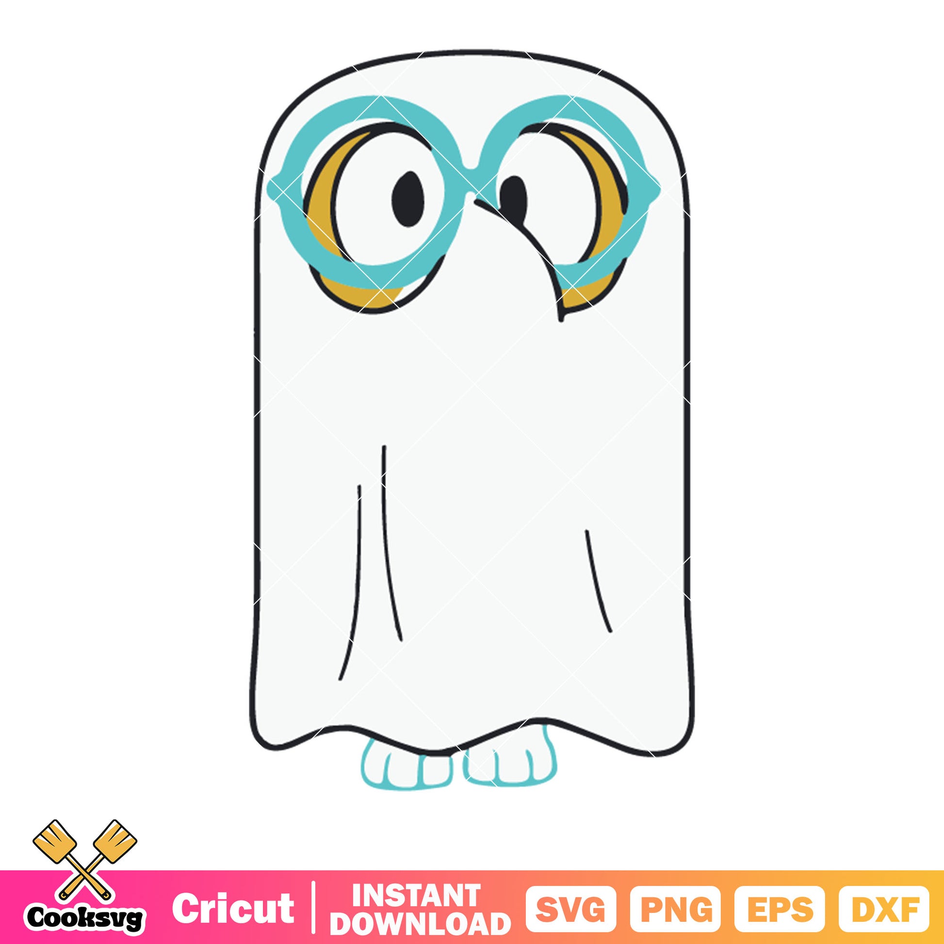 Blanket Spirit svg, ghost costume svg, cartoon for kid svg