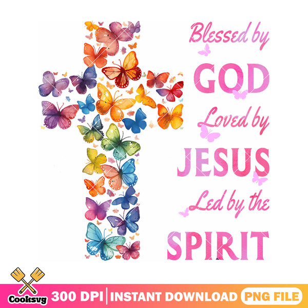 Blessed and love god jesus design png, god blessed png, god spirit png ...