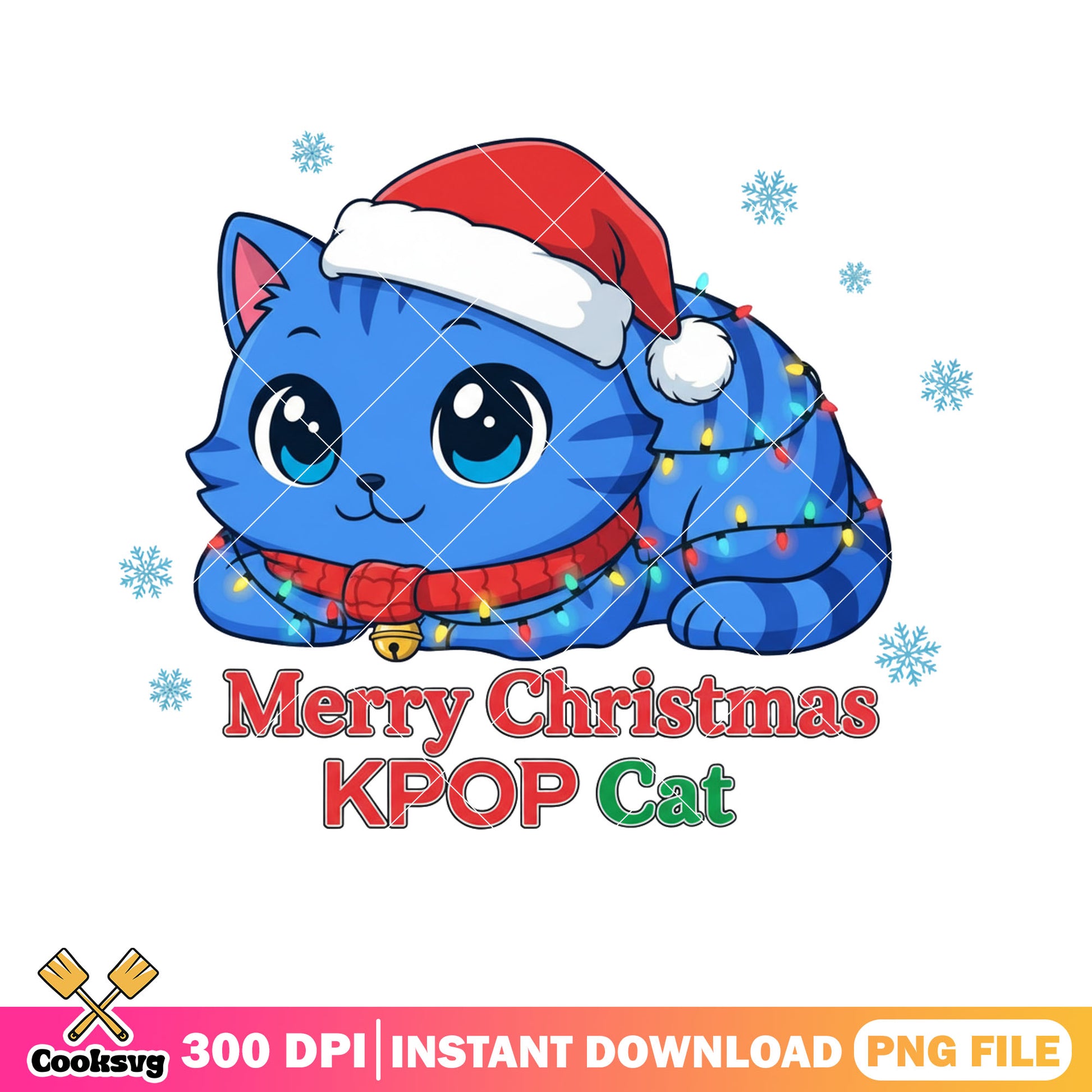 Blue derpy santa hat png, kpop demon hunters cat​ png, derpy png
