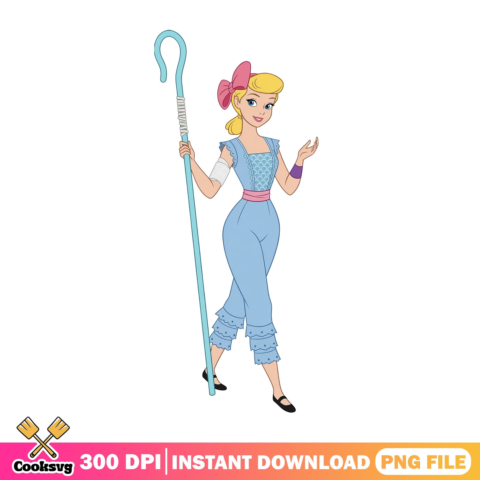 Bo Peep Toy Story PNG, Disney Pixar Character, Toy Story PNG