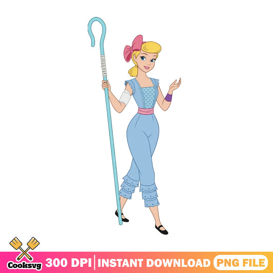 Bo Peep Toy Story PNG, Disney Pixar Character, Toy Story PNG