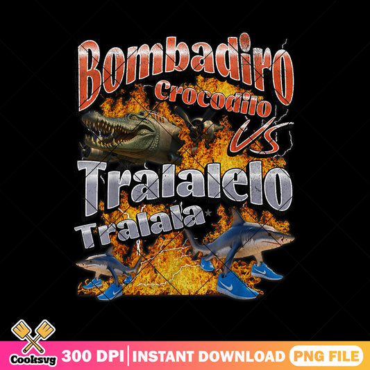 Bombadiro VS Tralalelo Brainrot png, tralalelo tralala​ png, Bombadiro png