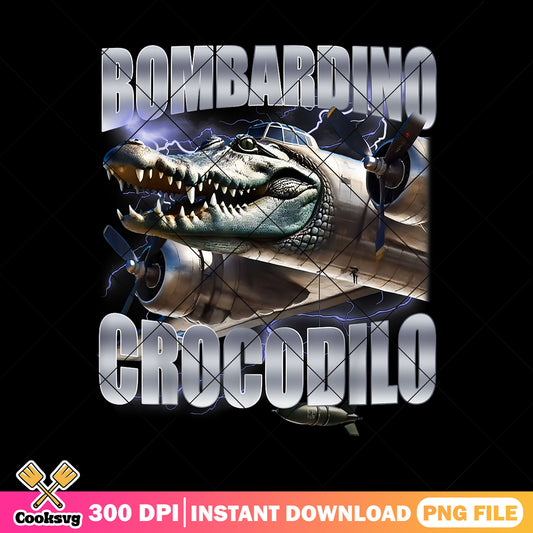 Bombardiro crocodilo brainrot airforce png, meme italy​ png, tiktok meme png