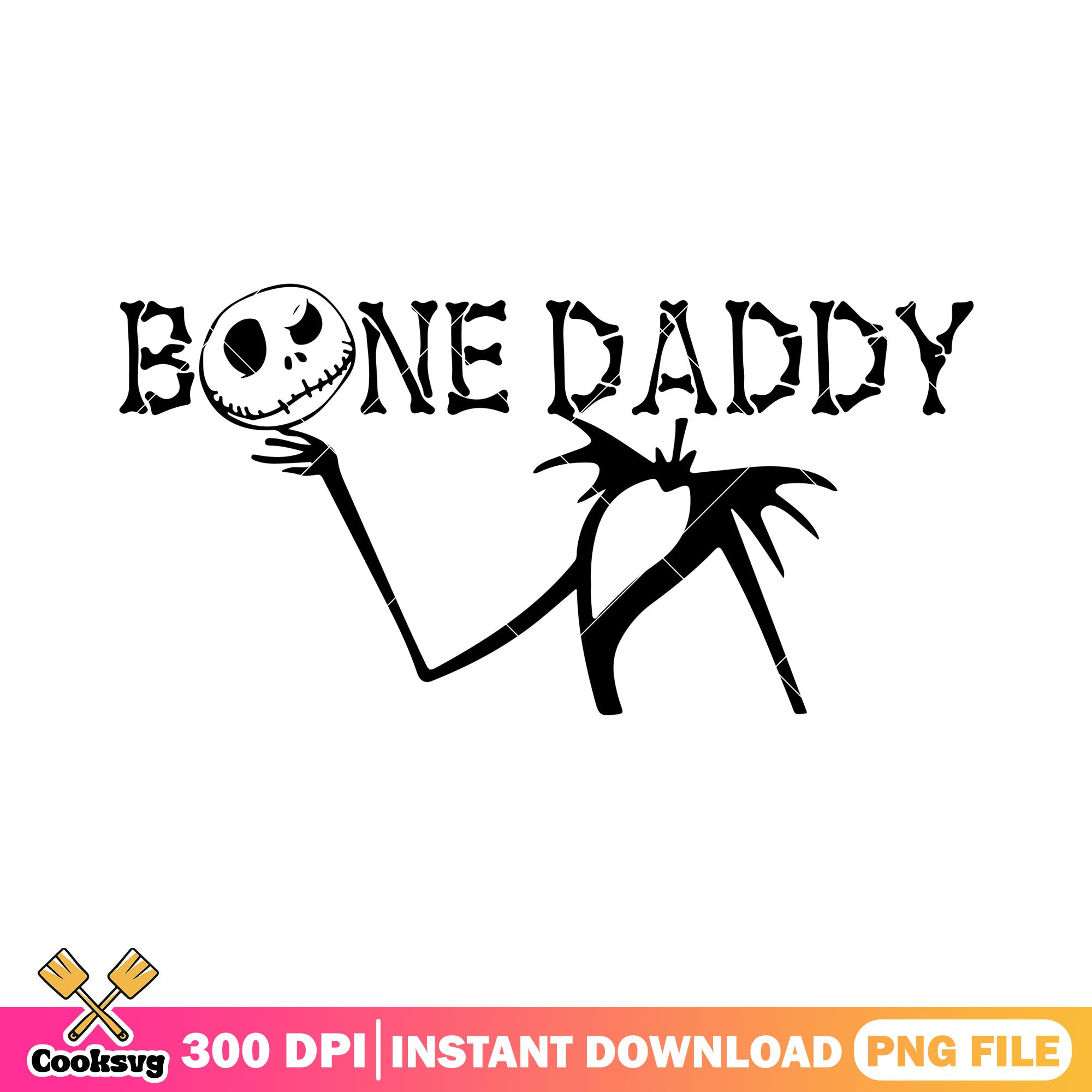 Bone daddy design png, welcome halloween png, disney cartoon png – Cooksvg