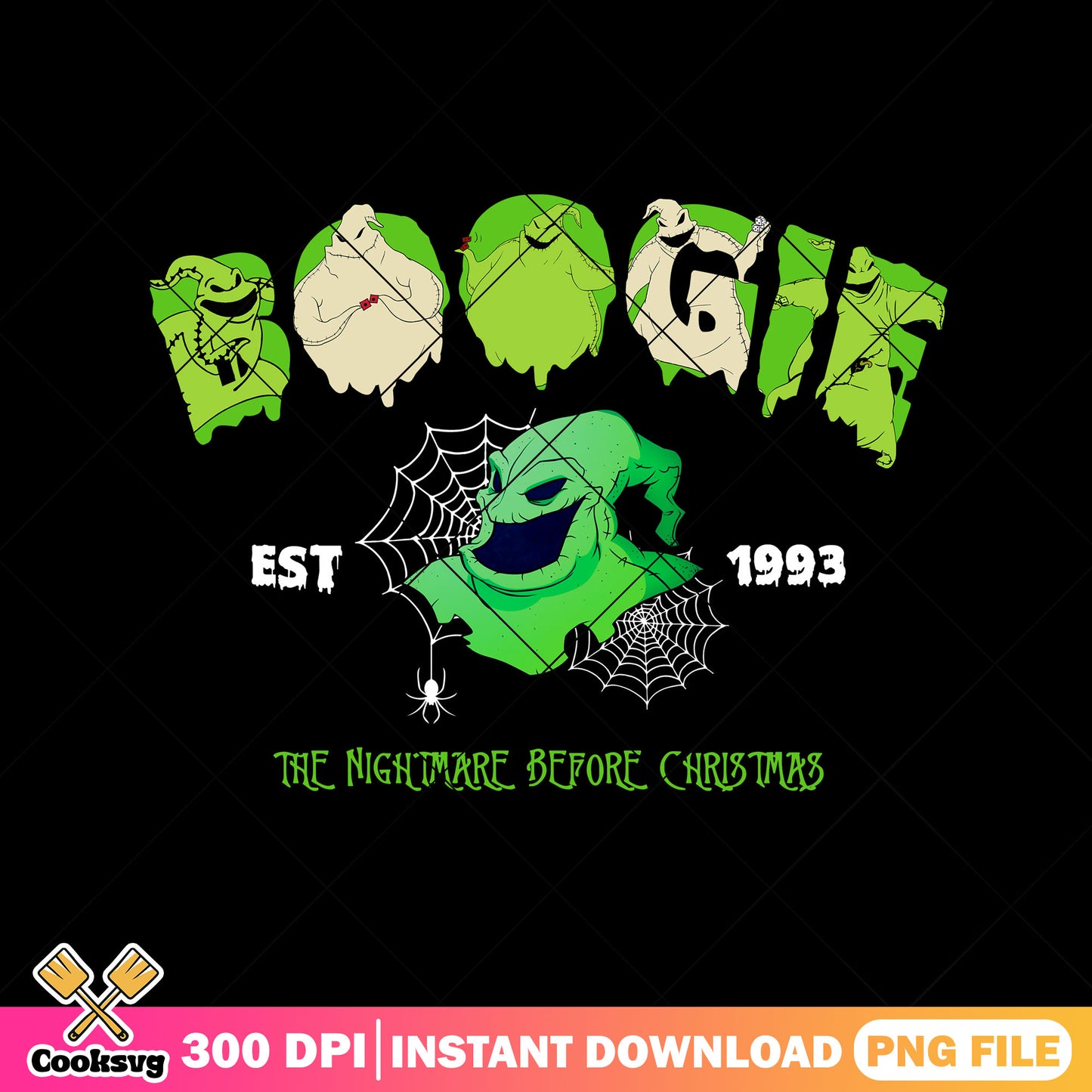 Boogie geen head png, boogie nightmare png, disney halloween png