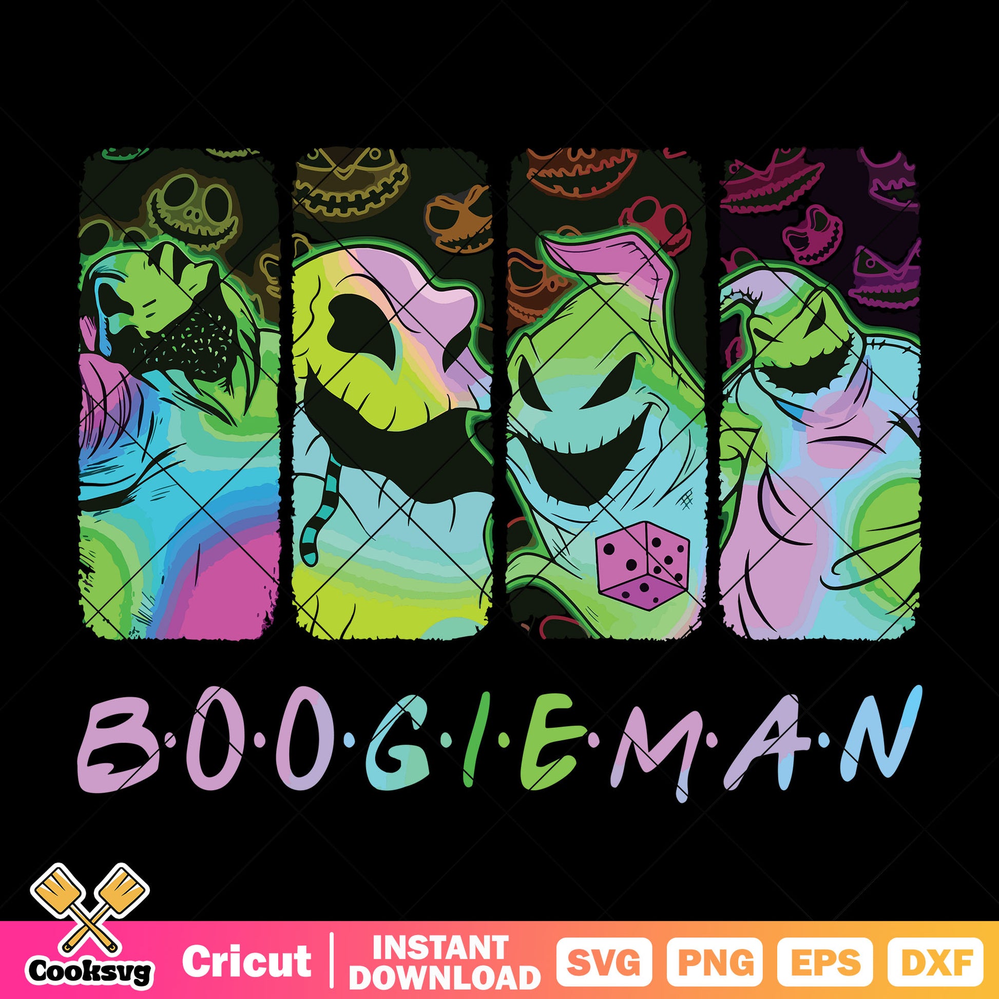 Boogie man horror vibes svg, a boogie​ svg, boogie halloween​ svg