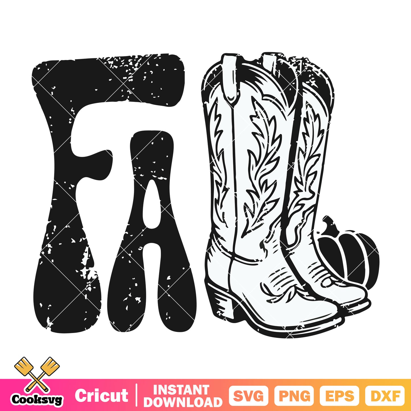 Boots on the fall svg, fall pumpkins​ svg, fall boots​ svg