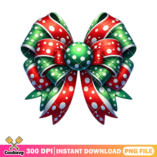 Bow tie christmas png design