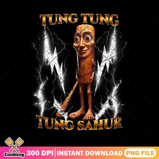 Brainrot tung sahur italia meme png, italia brainrot png, tik tok meme png