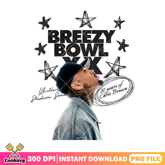 Breesy Bowl 3 signature white png, Breesy Bowl png, chris brown png