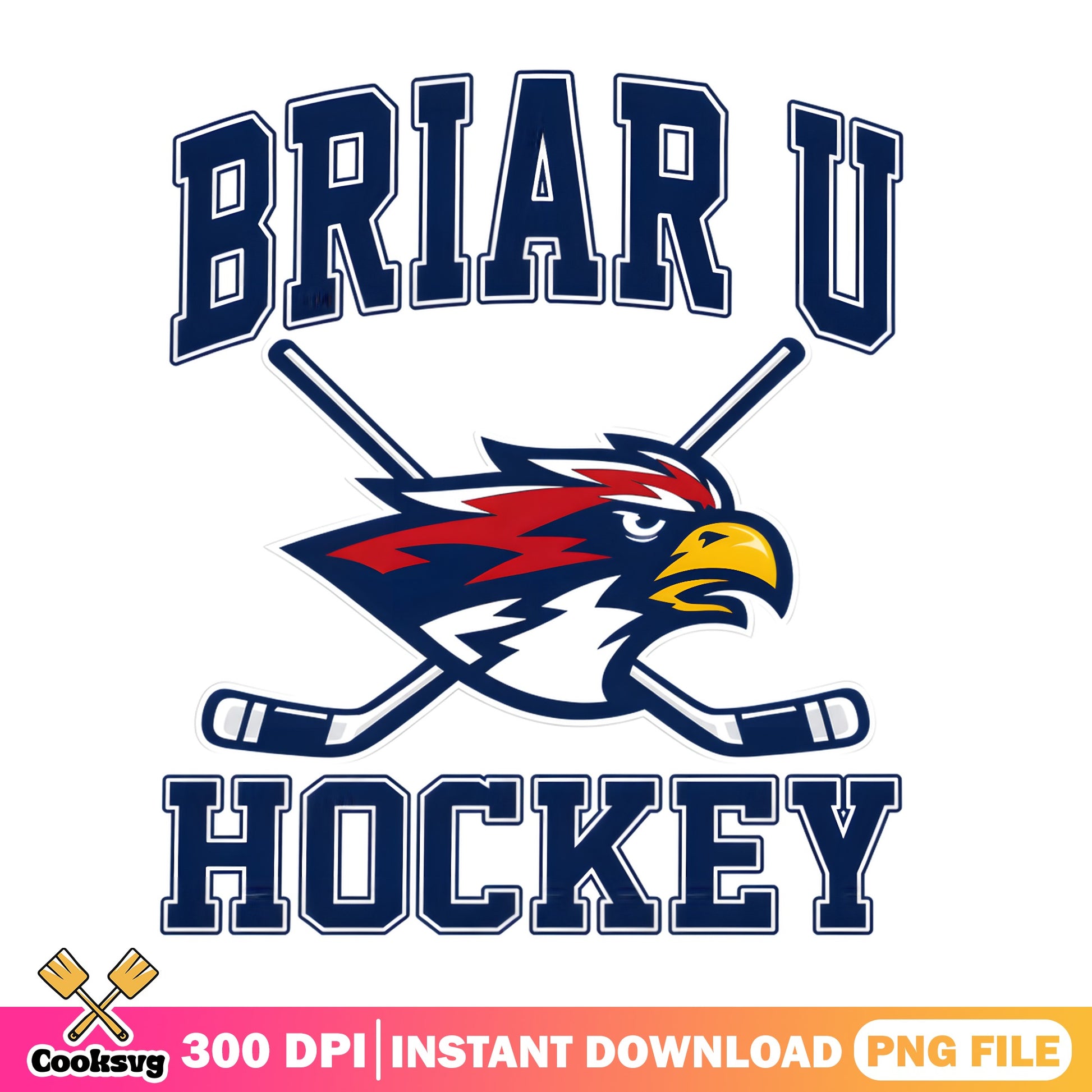 Briar U Hockey PNG, College Hockey Clipart, Sports Fan PNG
