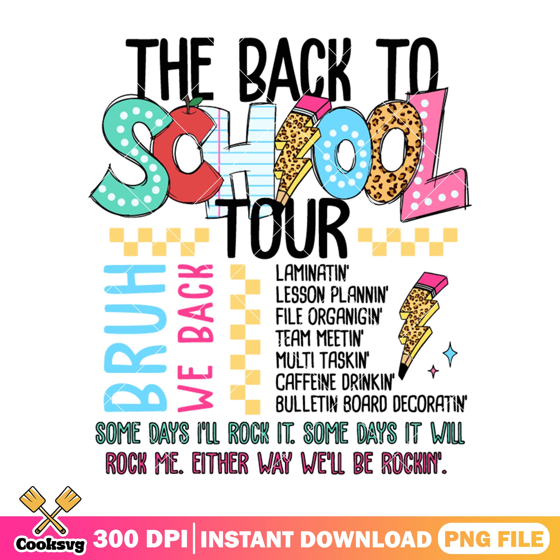 Bruh we back school tour png, poster design png, back to school day png