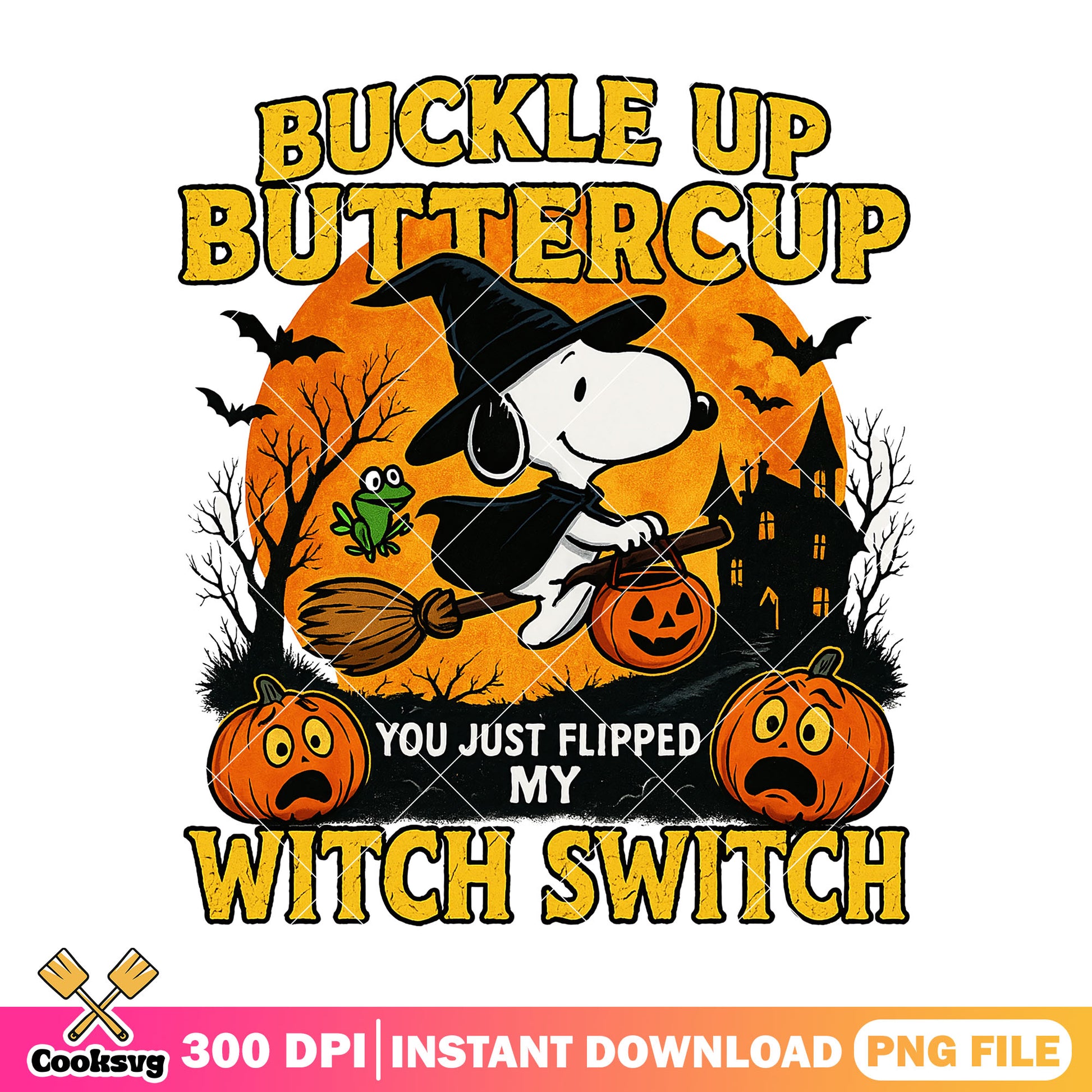 Buckle up spooky snoopy png, snoopy dog png, halloween costume png